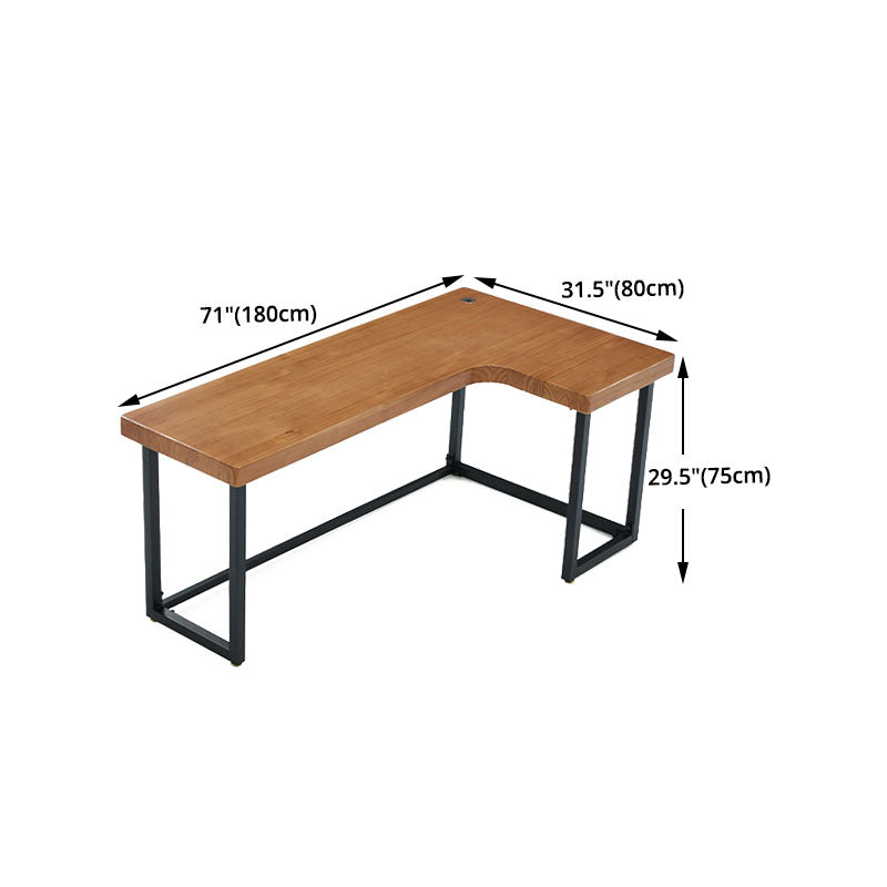 T-Shape Office Table Industrial Office Desk with H-Shape Base