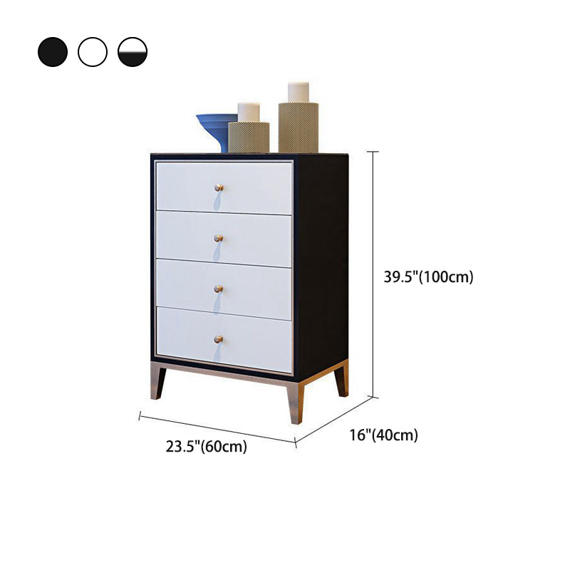 3 / 4 / 5 Drawers Wooden Lingerie Chest Modern Bedroom Vertical Storage Chest