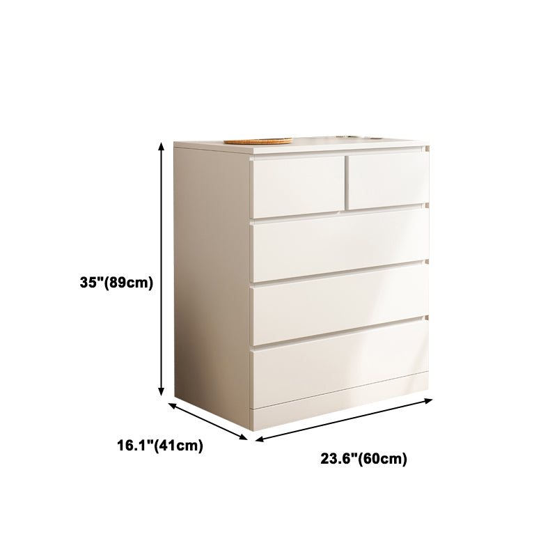 Bedroom Wooden Storage Chest Dresser White Storage Chest Dresser with Drawers