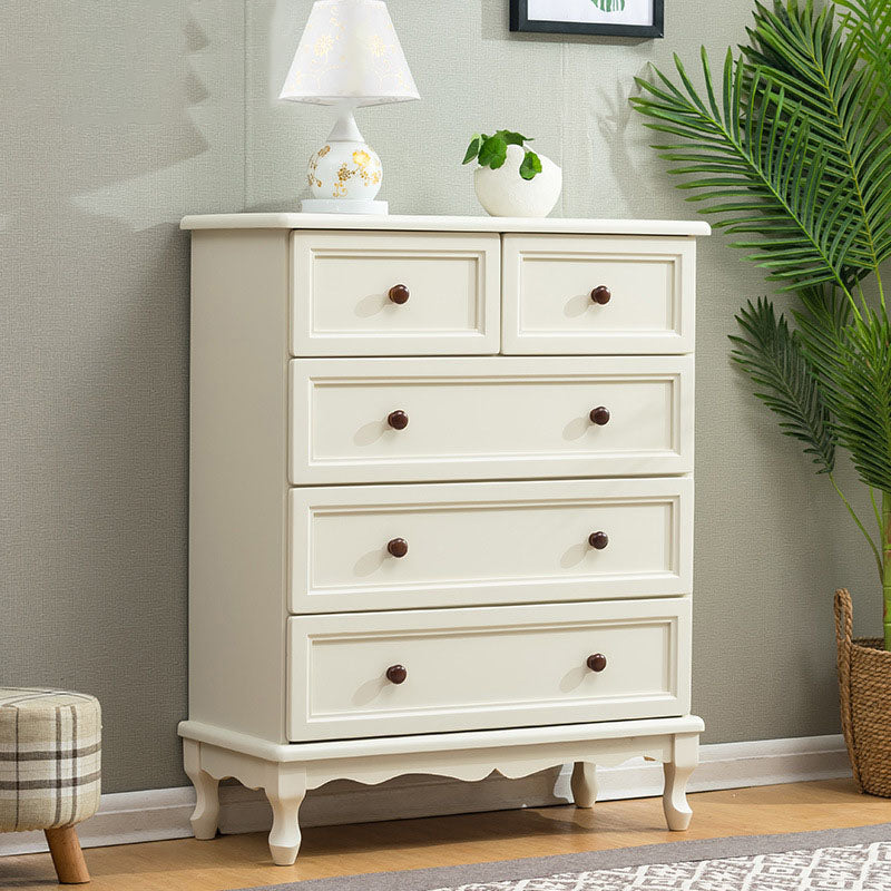 Traditional Wood Dresser Bedroom Storage Chest Dresser with Drawer