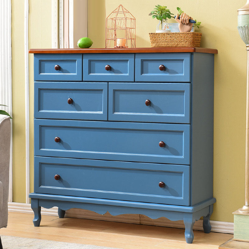 Traditional Wood Dresser Bedroom Storage Chest Dresser with Drawer