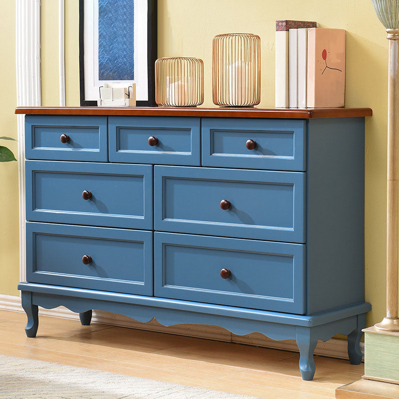 Traditional Wood Dresser Bedroom Storage Chest Dresser with Drawer