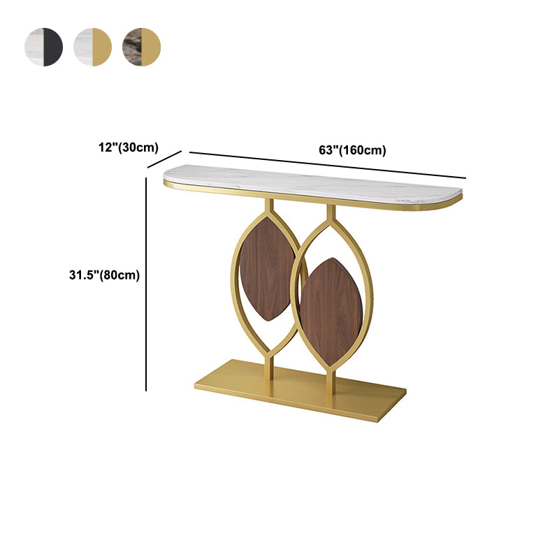 Glam Rectangle Scratch Resistant Stain Resistant Console Table