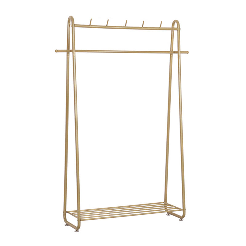 Metal Entryway Kit, Hooks and Hanging Rail Metal Coat Hanger