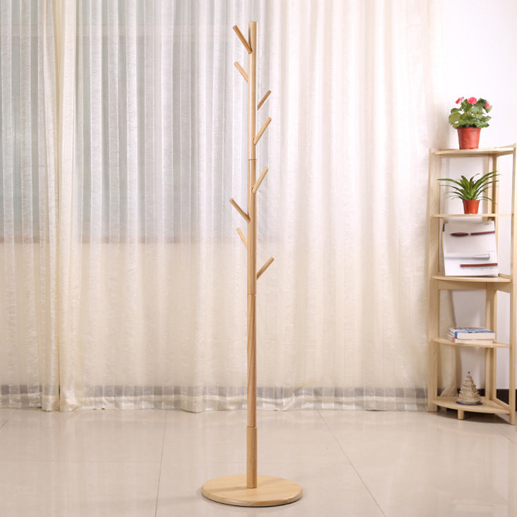 Wood Hall Tree Hooks Entryway Kit No Distressing Free Standing Coat Rack