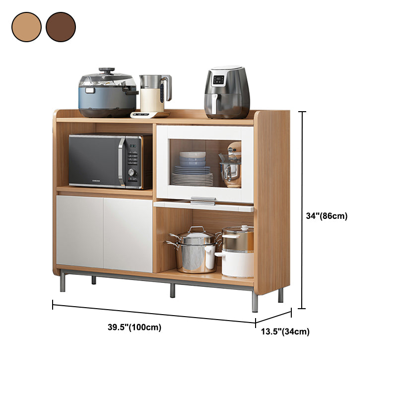 Modern Style Side Board Wood Sideboard with Door for Kitchen