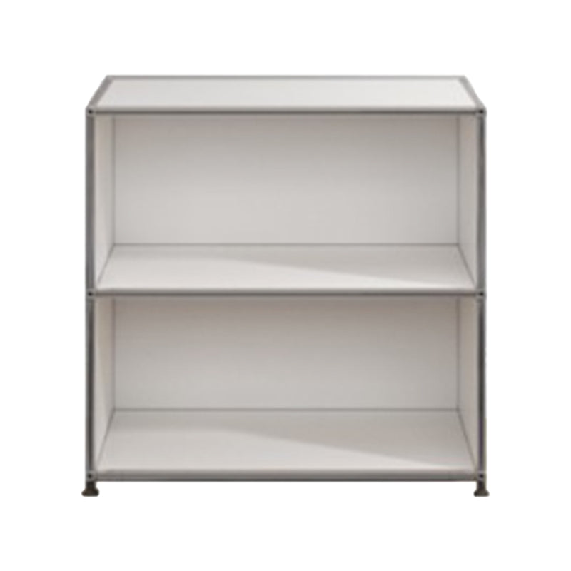 Contemporary Style Stainless Steel Sideboard White Storage Sideboard