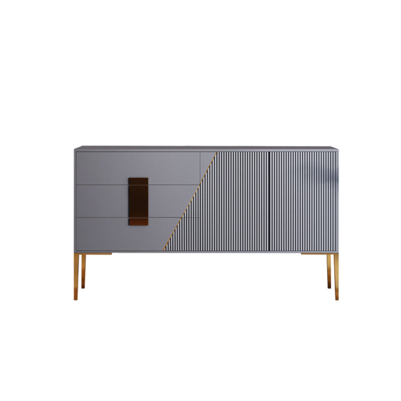 Rectangle Home Sideboard Luxury Cabinet with Drawers and Doors