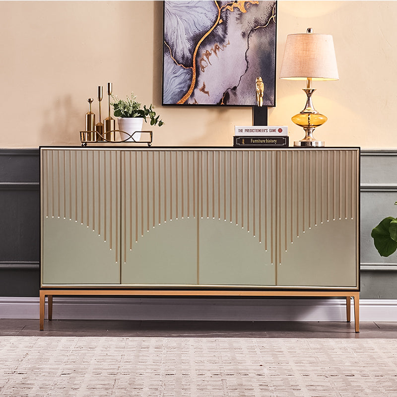 Modern Style Wooden Sideboard Dining Room Server with 2 / 3 / 4 Doors