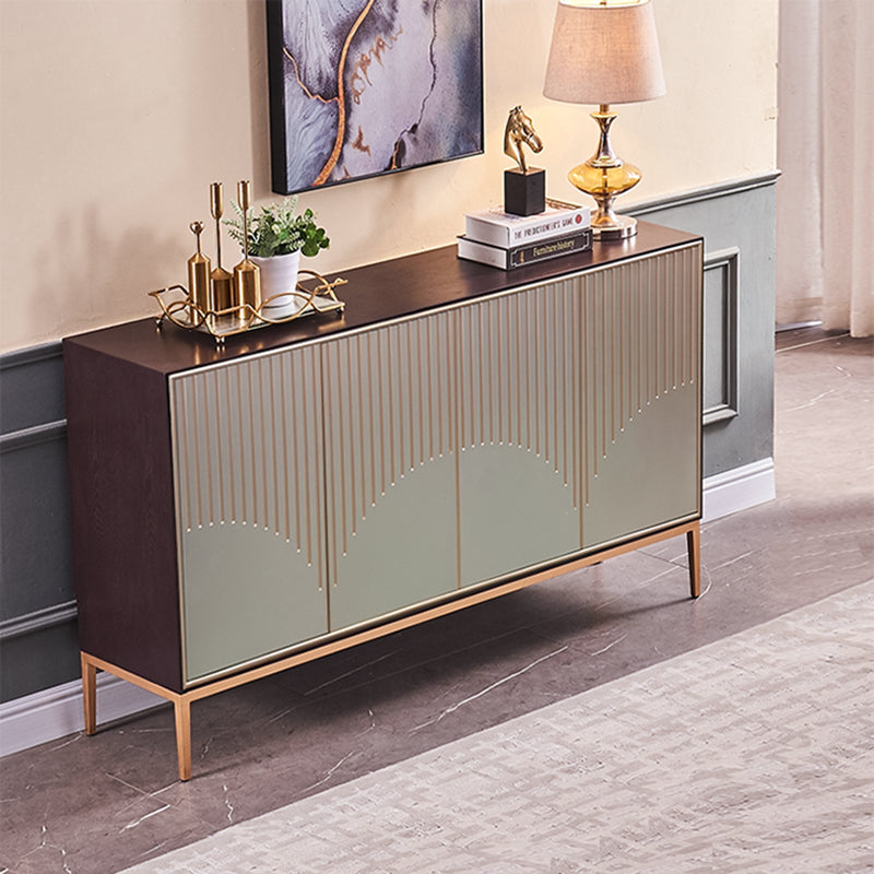 Modern Style Wooden Sideboard Dining Room Server with 2 / 3 / 4 Doors