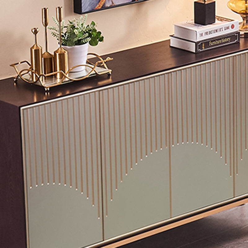 Modern Style Wooden Sideboard Dining Room Server with 2 / 3 / 4 Doors