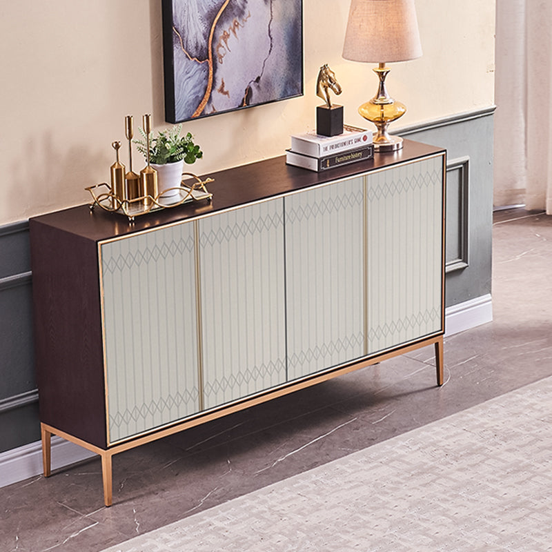 Modern Style Wooden Sideboard Dining Room Server with 2 / 3 / 4 Doors