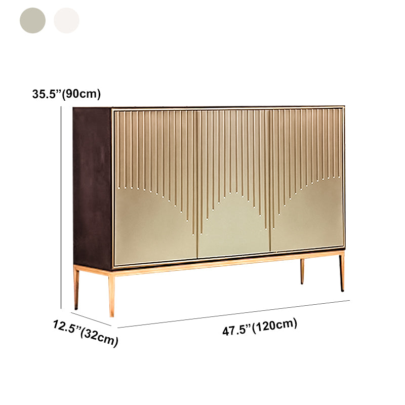 Modern Style Wooden Sideboard Dining Room Server with 2 / 3 / 4 Doors