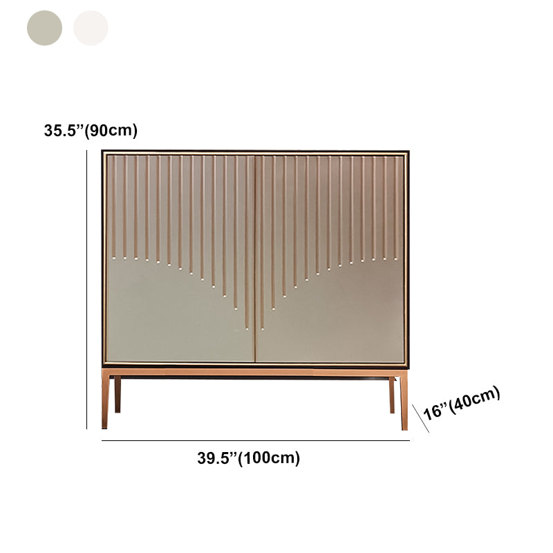 Modern Style Wooden Sideboard Dining Room Server with 2 / 3 / 4 Doors