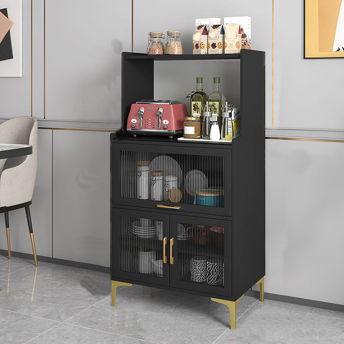 Modern Style Sideboard Multi Doors Wooden Dining Server in 3 Colors