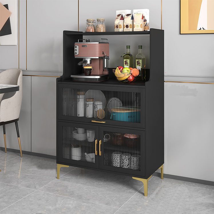 Modern Style Sideboard Multi Doors Wooden Dining Server in 3 Colors