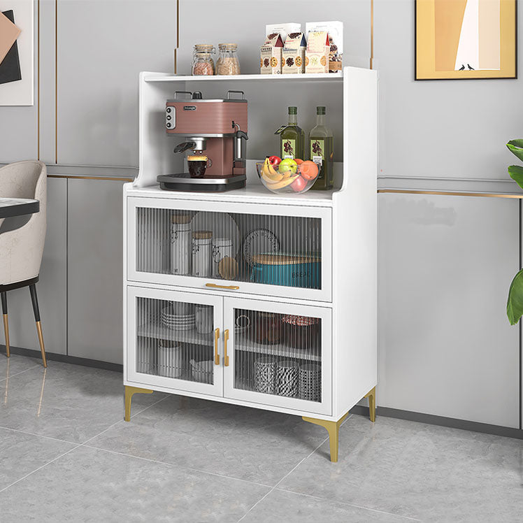 Modern Style Sideboard Multi Doors Wooden Dining Server in 3 Colors