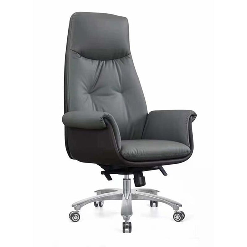 High Back Executive Chair Contemporary Height-adjustable Swivel Managers Chair