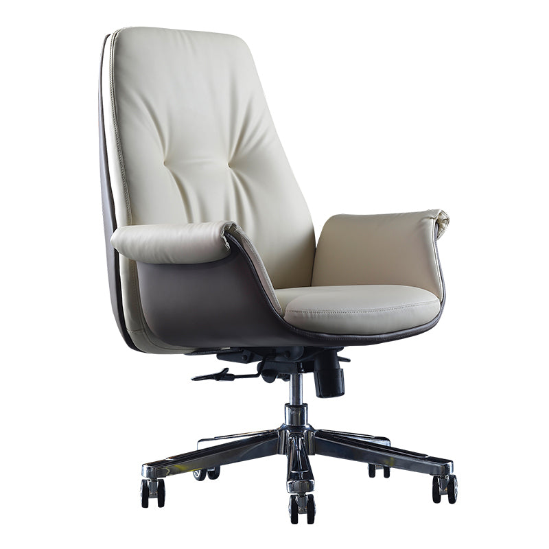 High Back Executive Chair Contemporary Height-adjustable Swivel Managers Chair