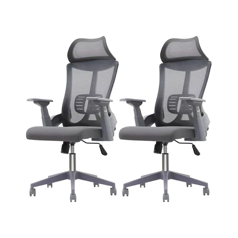 Modern Mesh and Plastic Desk Chair with Hight and Mid Back Home Office Chair