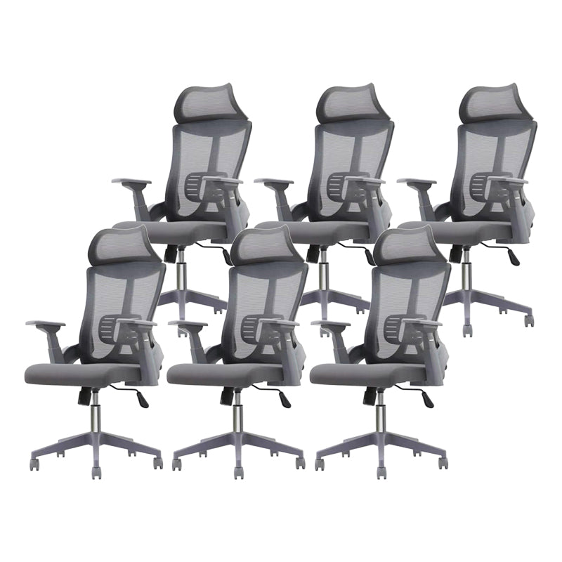 Modern Mesh and Plastic Desk Chair with Hight and Mid Back Home Office Chair