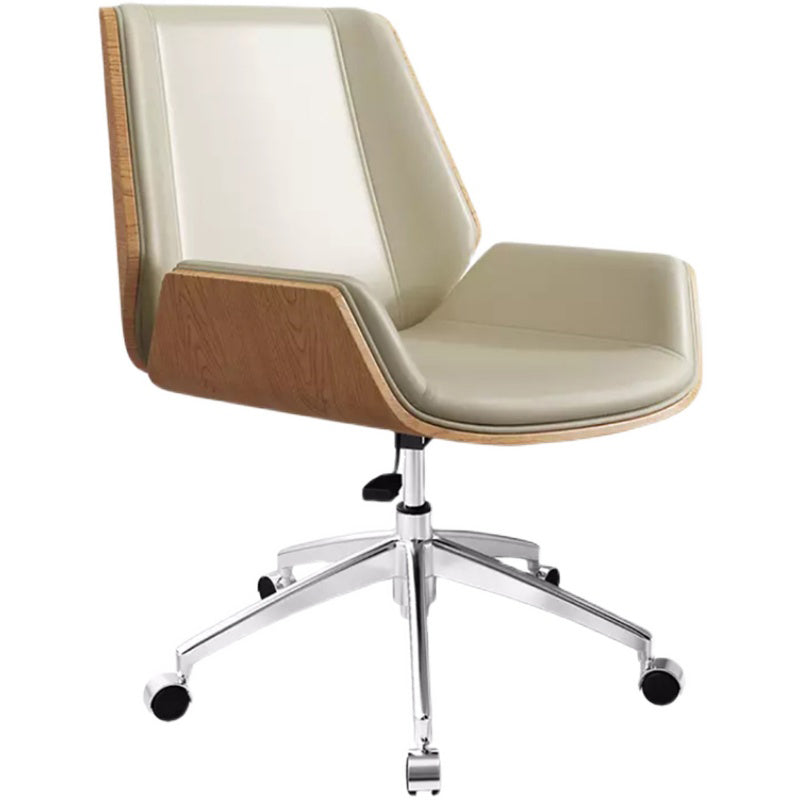 Contemporary Ergonomic Chair Mid-Back No Distressing Conference Chair