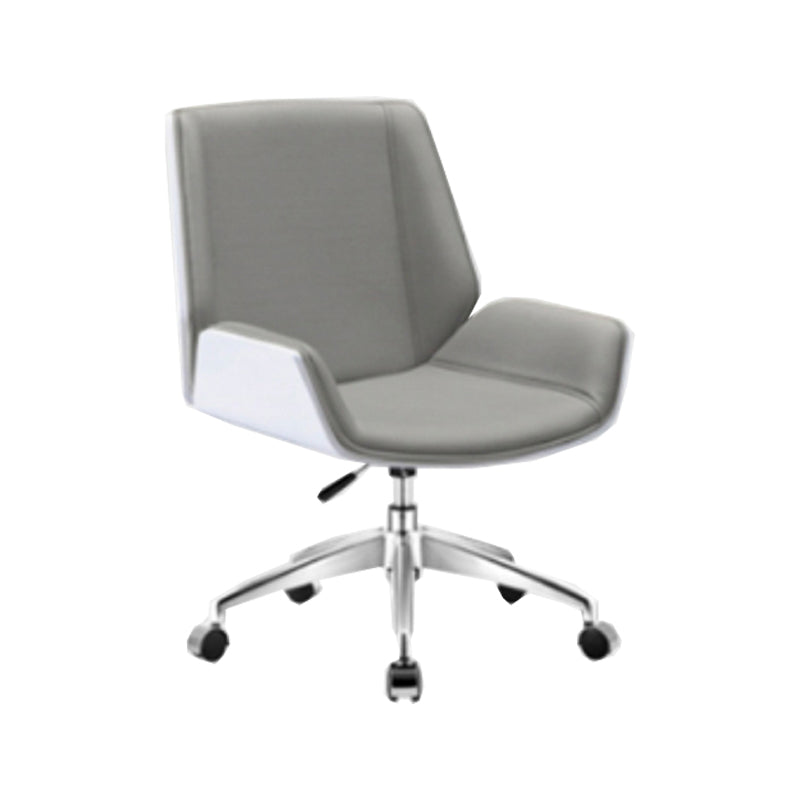 Contemporary Ergonomic Chair Mid-Back No Distressing Conference Chair