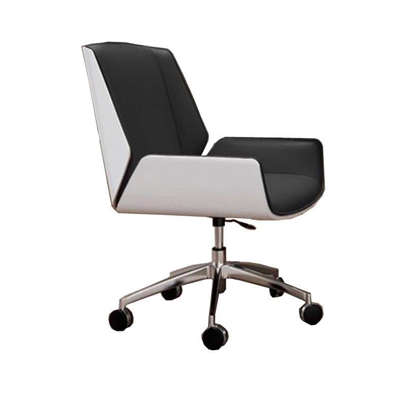 Contemporary Ergonomic Chair Mid-Back No Distressing Conference Chair