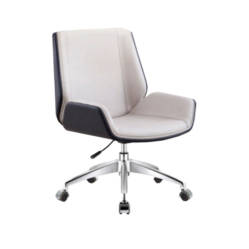 Contemporary Ergonomic Chair Mid-Back No Distressing Conference Chair