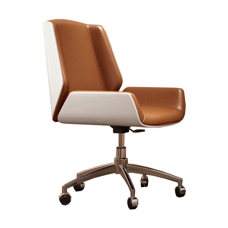 Contemporary Ergonomic Chair Mid-Back No Distressing Conference Chair