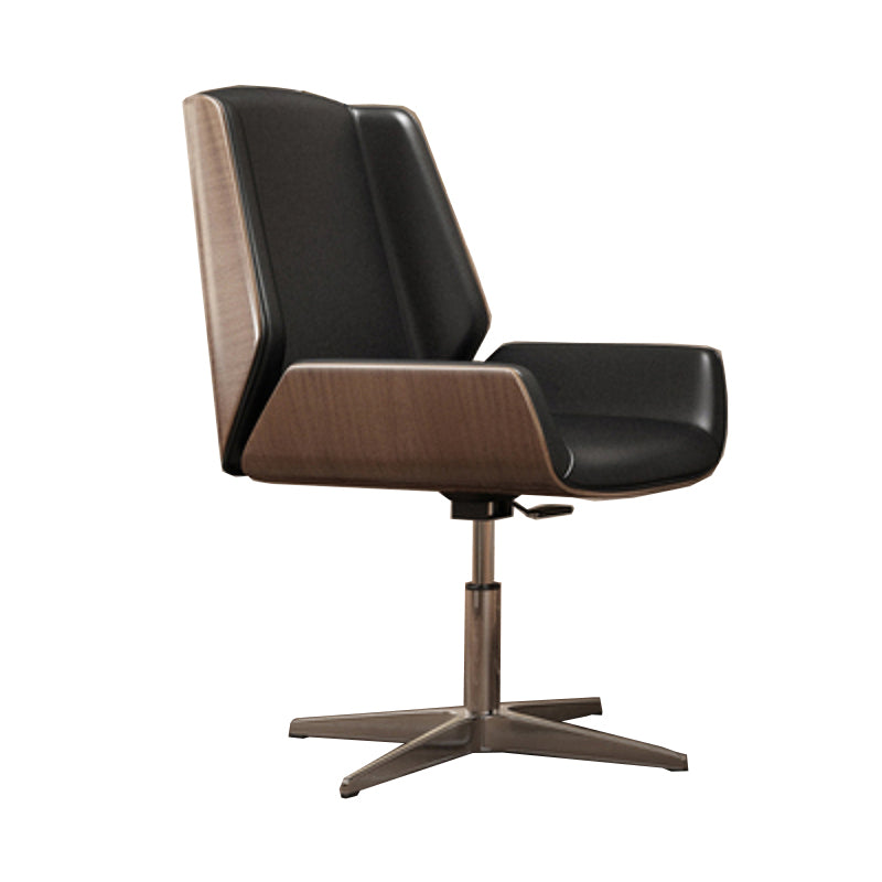 Contemporary Ergonomic Chair Mid-Back No Distressing Conference Chair