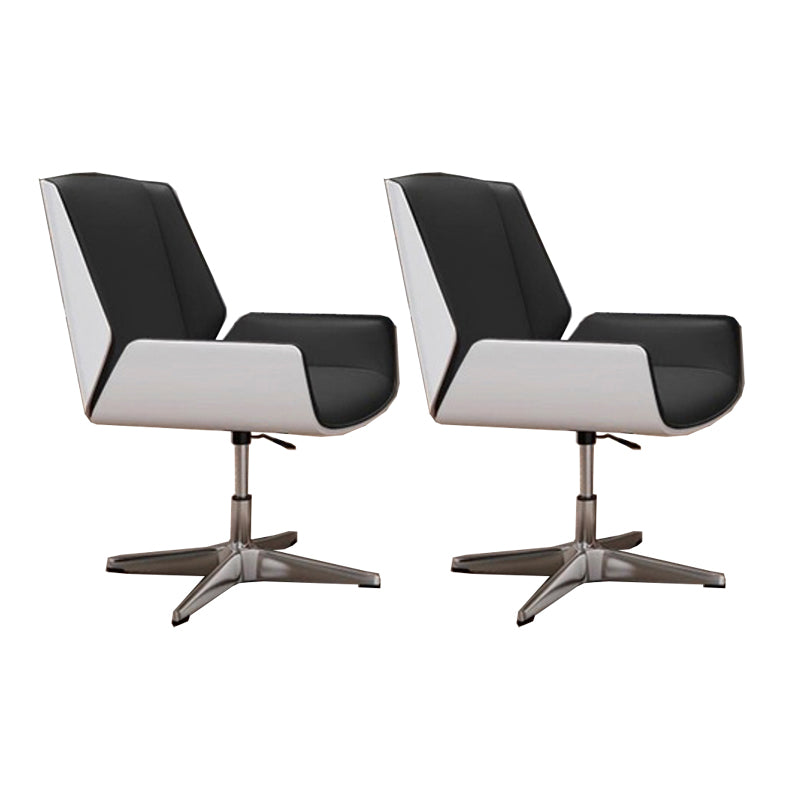 Contemporary Ergonomic Chair Mid-Back No Distressing Conference Chair