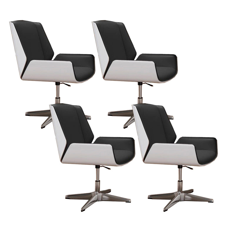 Contemporary Ergonomic Chair Mid-Back No Distressing Conference Chair