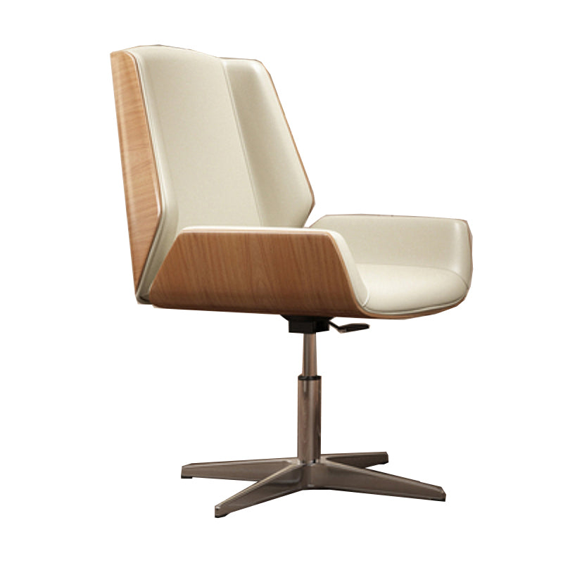 Contemporary Ergonomic Chair Mid-Back No Distressing Conference Chair