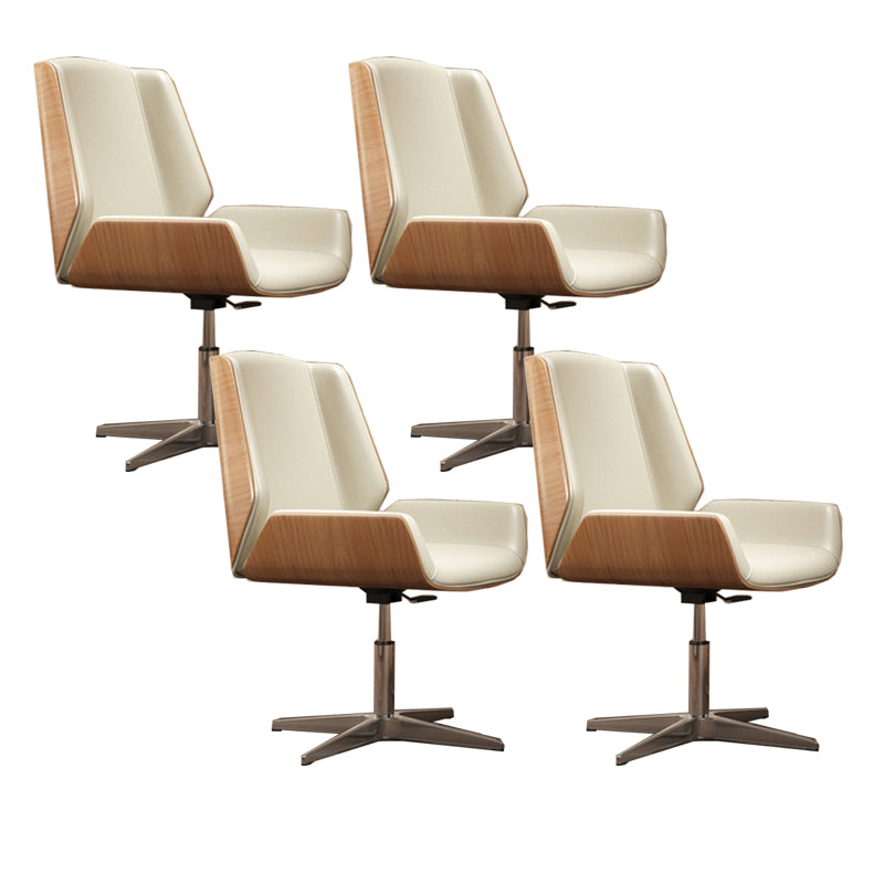 Contemporary Ergonomic Chair Mid-Back No Distressing Conference Chair