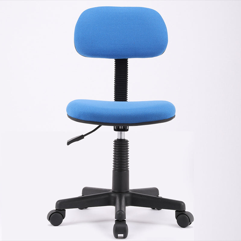 Modern Computer Task Chair Height-adjustable Office Armless Chair