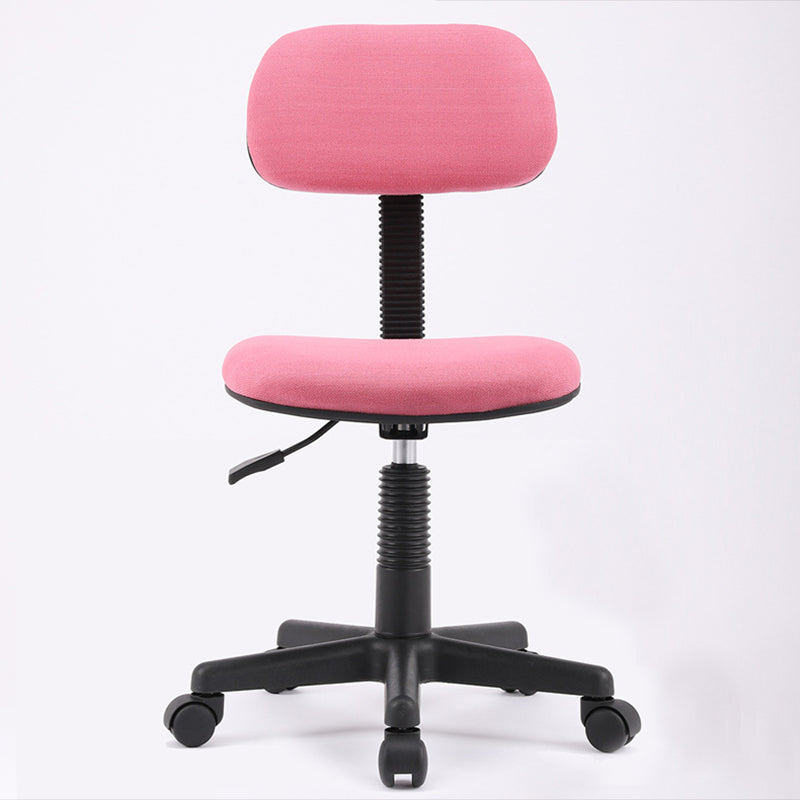 Modern Computer Task Chair Height-adjustable Office Armless Chair