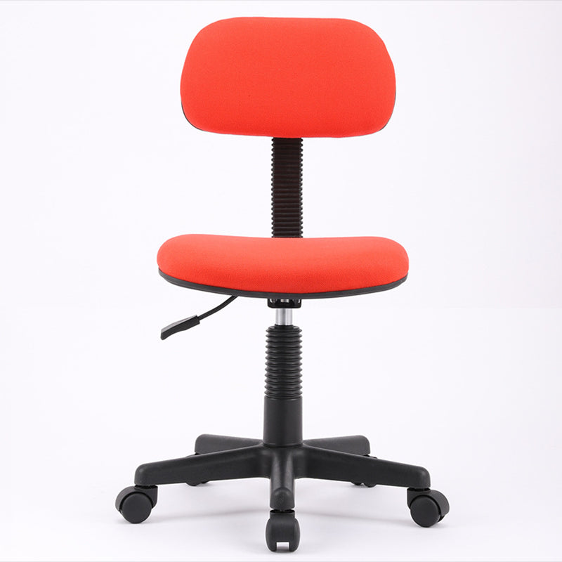 Modern Computer Task Chair Height-adjustable Office Armless Chair