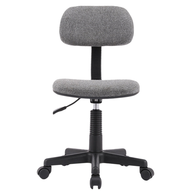 Modern Computer Task Chair Height-adjustable Office Armless Chair