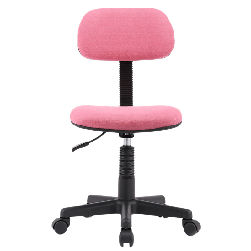 Modern Computer Task Chair Height-adjustable Office Armless Chair