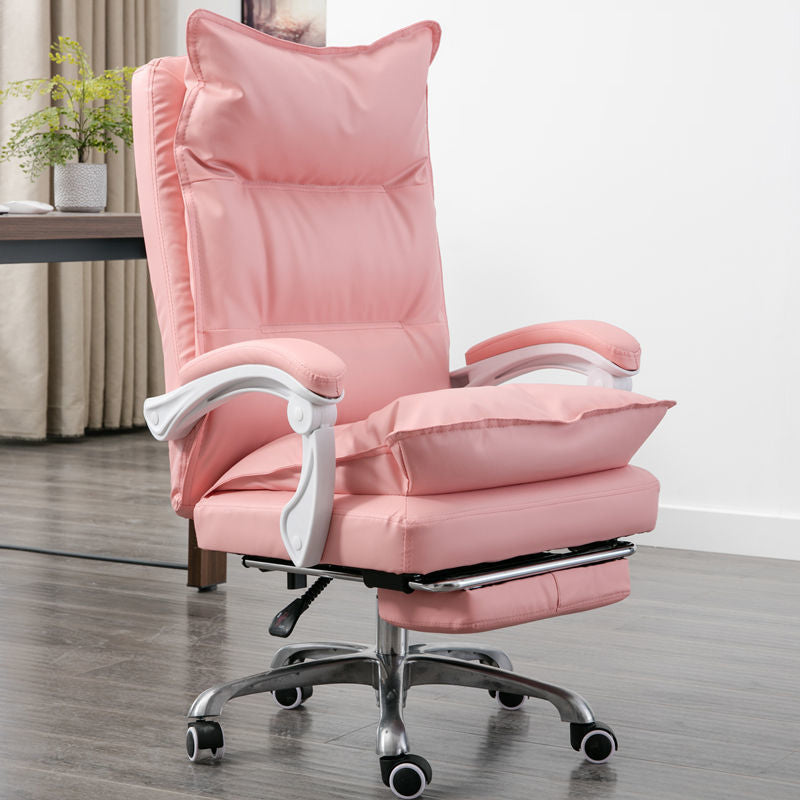 Contemporary Managers Chair Swivel Wheels High Back Executive Ergonomic Chair