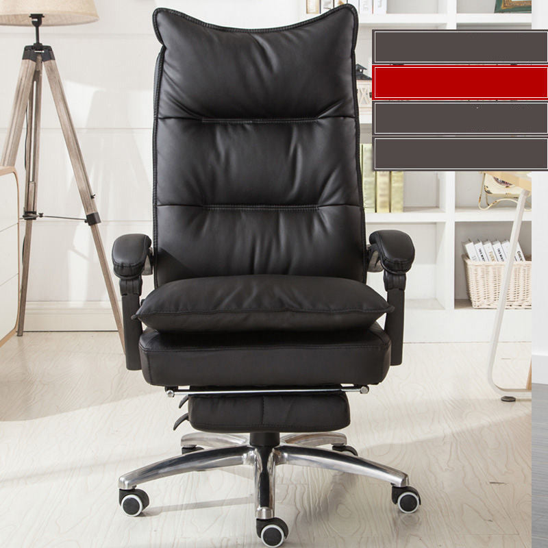 Contemporary Managers Chair Swivel Wheels High Back Executive Ergonomic Chair