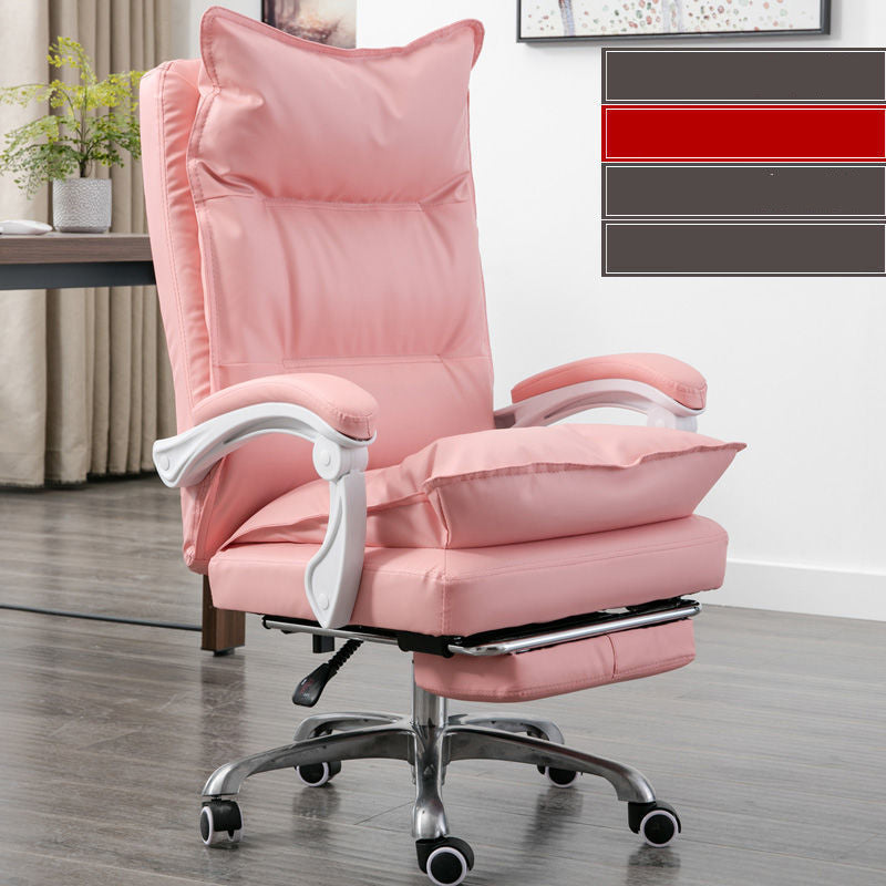 Contemporary Managers Chair Swivel Wheels High Back Executive Ergonomic Chair