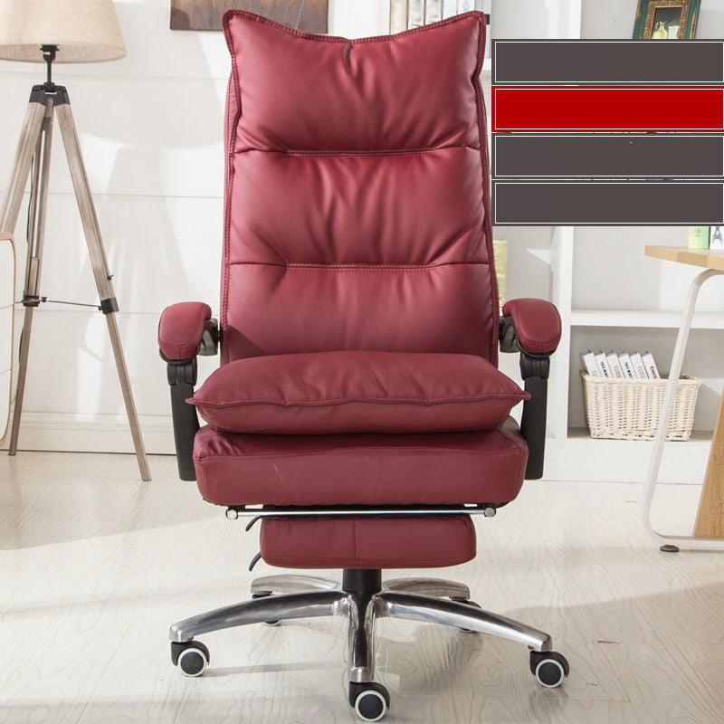 Contemporary Managers Chair Swivel Wheels High Back Executive Ergonomic Chair