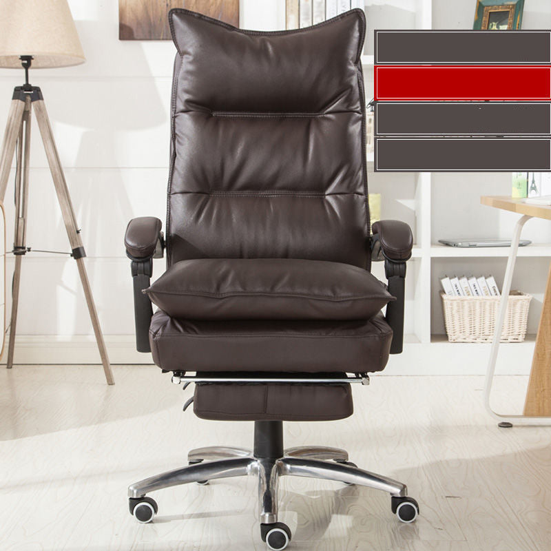 Contemporary Managers Chair Swivel Wheels High Back Executive Ergonomic Chair