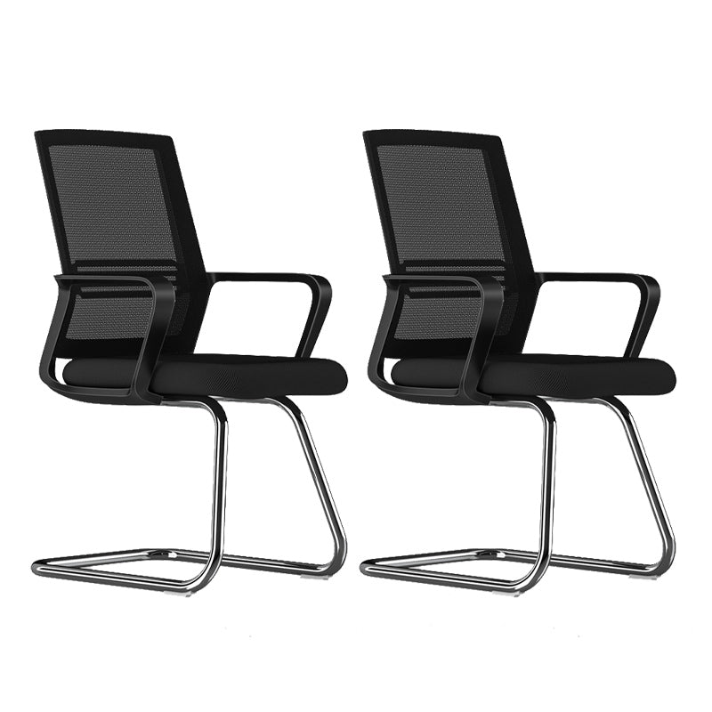 Contemporary Computer Arms Office Chair Ergonomic Mesh Task Chair