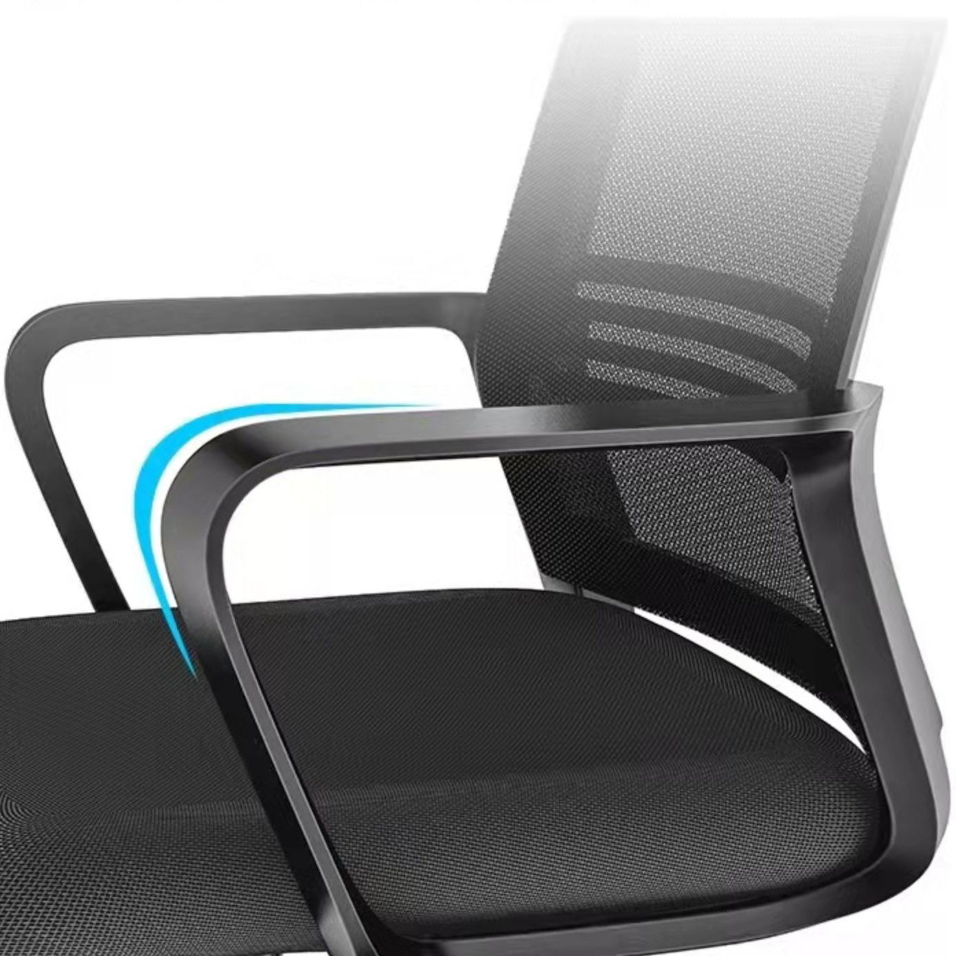 Contemporary Computer Arms Office Chair Ergonomic Mesh Task Chair