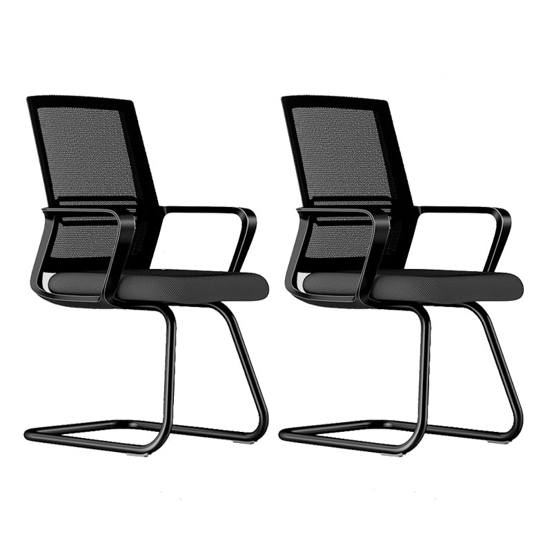 Contemporary Computer Arms Office Chair Ergonomic Mesh Task Chair