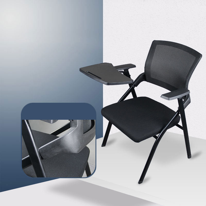 Modern Style Conference Chair without Wheels Office Chair with Fixed Arms