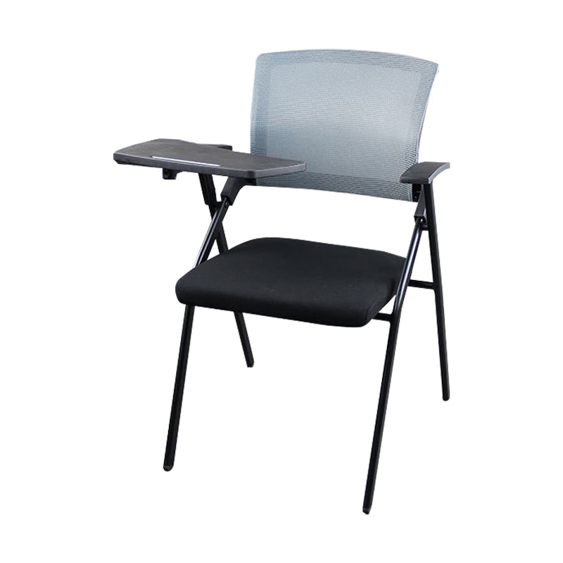 Modern Style Conference Chair without Wheels Office Chair with Fixed Arms